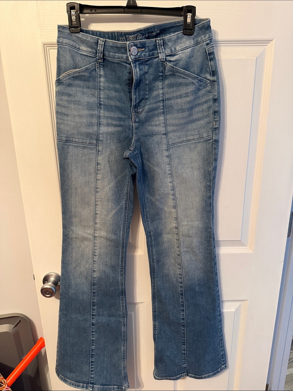 Maurices Medium Wash Denim Flare Jeans